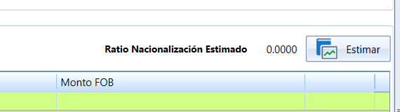 10 Botón Estimar Y Campo De Ratio Estimado