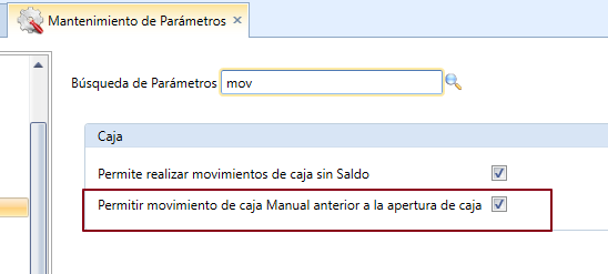 Manual Liquidaciones De Tarjeta   Configuracion De Movimiento De Caja Previo A Apertura